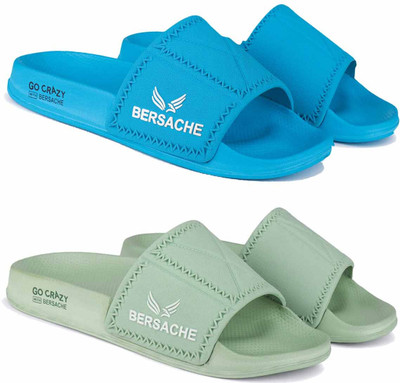 BERSACHE Men Flip Flops(Multicolor , 10)