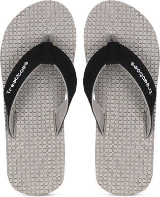 TREATTOES Men Acupressure Bubbles Soft Comfortable and Stylish Orthopaedic Diabetic Ortho Care Flip Flops(Grey , 8)