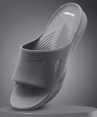 Svaar Men NewlyLaunch|Classic Soft|Cushion|Comfortable|Premium|Stylish Slides(Grey , 9)