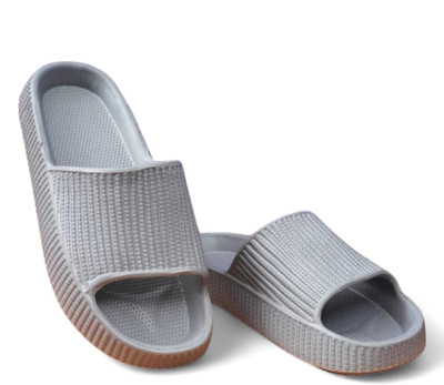 JONUX Men Slides(Grey , 8)