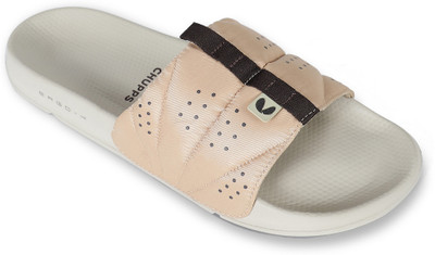 Chupps Men TURBO Slides(Beige , 8)