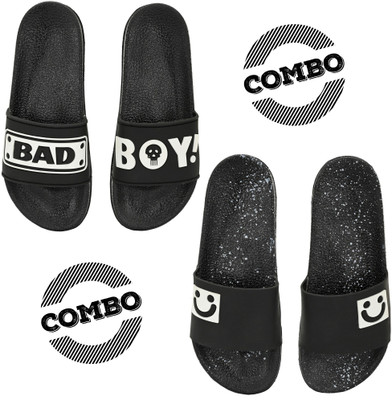Shoe Island Men Slides(Multicolor , 10)