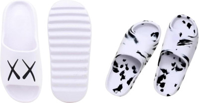 Sirex Men Slides(White , 7)