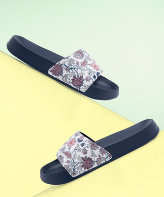 RED TAPE Women Slides(Navy , 3)