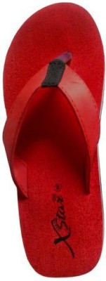 xstar Men Slippers(Red , 8)