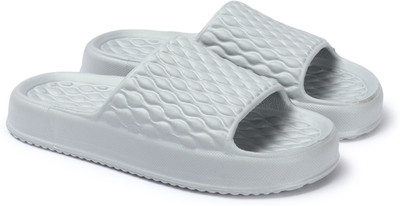 Roadster Women Flip Flops(Grey , 6)