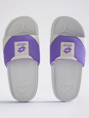 LOTTO Women Enduro Strip Slides(Grey , 6)