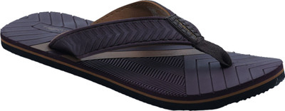 TREKIVA Men Premium Slippers Trendy Comfortable Flexible & Durable, Anti-Skid| TFG-1002 Flip Flops(Brown , 10)