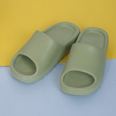 STYLE HEIGHT Men Slides(Green , 8)