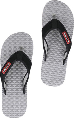 SLIPCARE Men Ortho Care Diabetic Orthopaedic Comfort Dr Slippers and Flipflops for Men Aquaa Slippers(Grey, Black , 6)