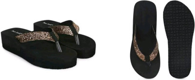 BOOMBEAUTY Women Flats(Black , 6)