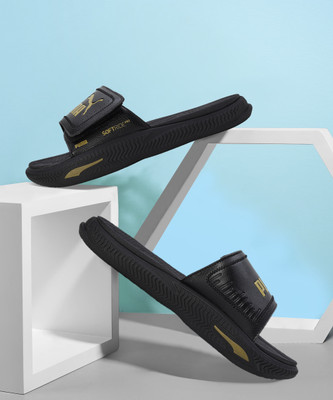 PUMA Men PUMA Men SoftridePro Slide 24 One8 Slides (Black , 8) Slides(Black , 8)