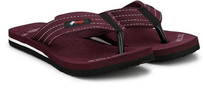 Addoxy Men Slippers(Maroon , 10)