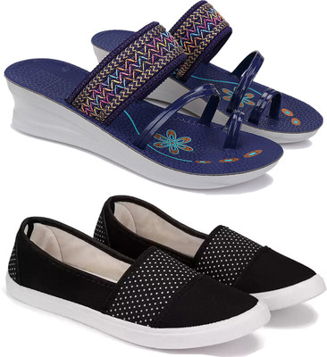 ORICUM Women Slides(Multicolor , 8)