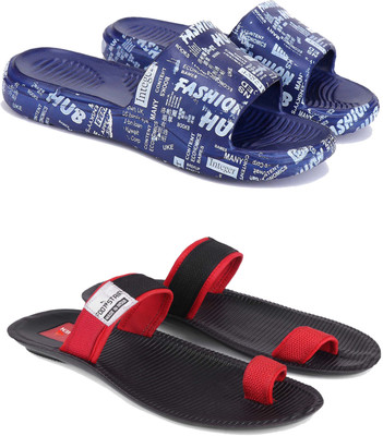 Pennen Men Slides(Red , 10)
