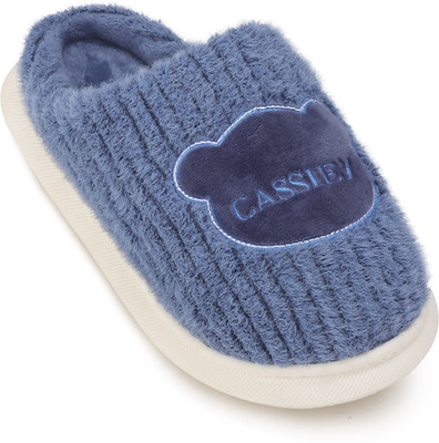 Cassiey Men Slippers(Blue , 10)