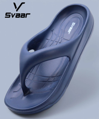 Svaar Men NewlyLaunch|Classic Soft|Cushion|Comfortable|Premium|Stylish Slippers(Navy , 9)