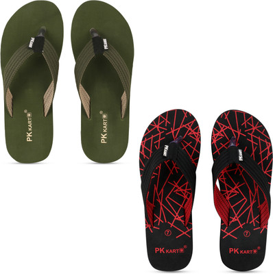 PKKART Men Slippers(Multicolor , 6)
