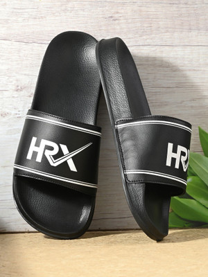 HRX by Hrithik Roshan Men Slides(Black , 9)