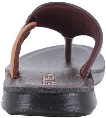 FLITE Men Flip Flops(Brown , 10)