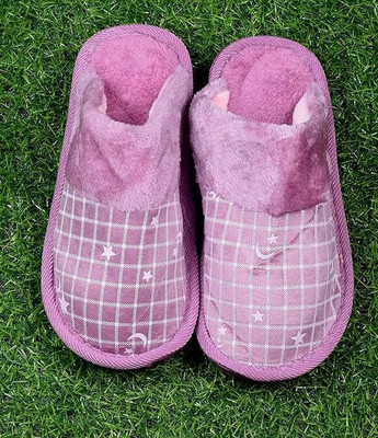 PRACHILUS Women Flip Flops(Purple , 5)
