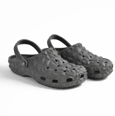 Smoothlite Men Slides(Grey , 8)