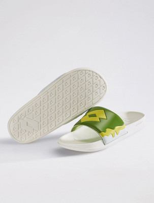 LOTTO Women Melt - Enduro W Slides(Green, White , 4)