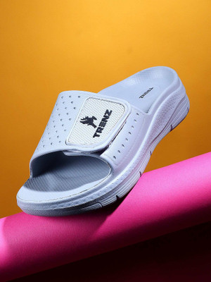Trenz Men Slides(Grey , 8)