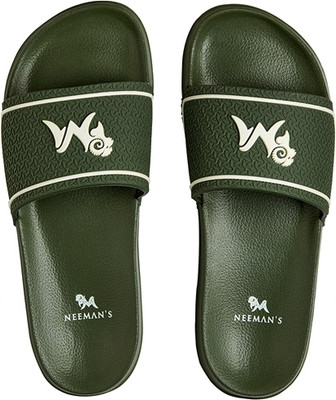Neemans Men Slides(Green , 8)