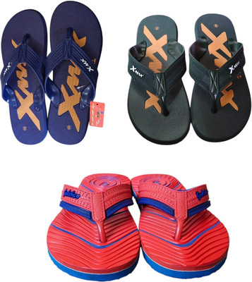 DEEPAKTRADERS Men Slippers(Blue, Green, Red , 9)