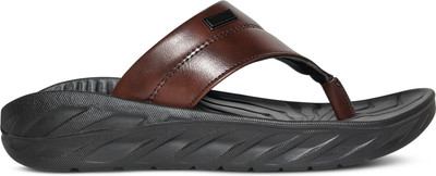 FitFusion Men Slippers(Brown , 10)