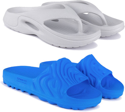 BERSACHE Men Flip Flops(Multicolor , 10)