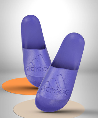 ADIDAS Men Slides(Blue , 9)