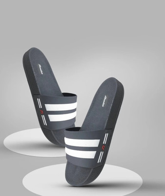 Bata Men Slides(Grey , 8)