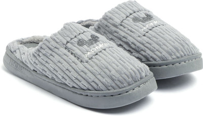 Fighter Women Slippers(Grey , 8)