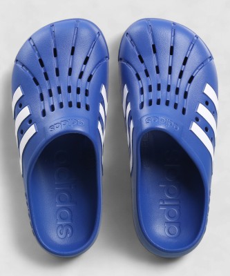 ADIDAS Men ADILETTE CLOG Slides(Blue , 9)