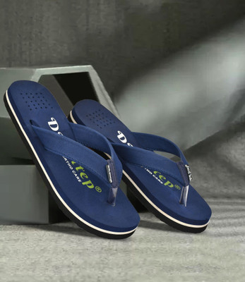 DR STTEP Men Slippers(Blue , 9)