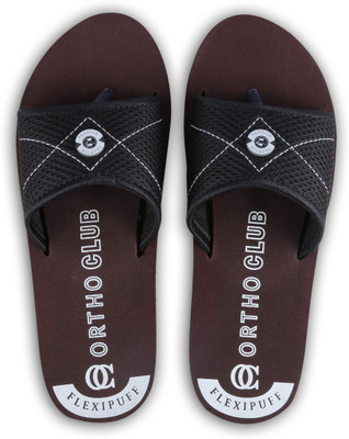 house of common Men Slides(Maroon , 9)