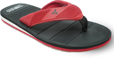 TREKIVA Men Premium Slippers Trendy Comfortable Flexible & Durable, Anti-Skid| TFG-1046 Flip Flops(Black , 7)