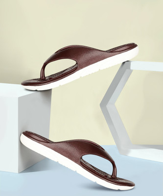 Bata Women Flip Flops(Brown , 4)