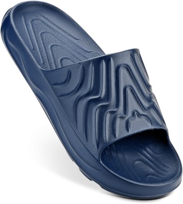 Hoppa Men Slides(Navy , 11)