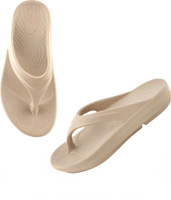 RED TAPE Women Slides(Beige , 5)