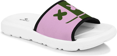 M7 By Metronaut Women Flip Flops(Green , 5)