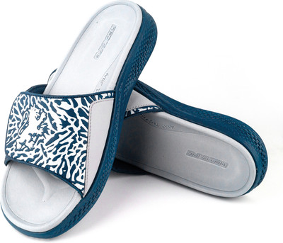 RED TAPE Men Slides(Navy , 8)