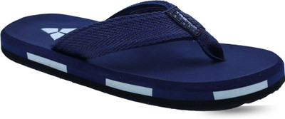 TREKIVA Men Premium Slippers Trendy Comfortable Flexible & Durable, Anti-Skid| TFG-1032 Slippers(Navy, Blue , 9)