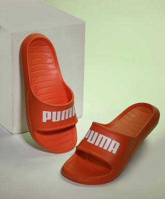 PUMA Men Divecat v2 Lite Slides(Red , 10)