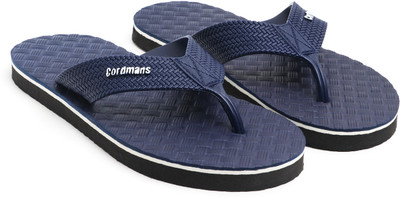 URBOBOX Men Flip Flops(Navy , 6)