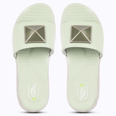 MEDIFEET Women Slides(Multicolor , 7)