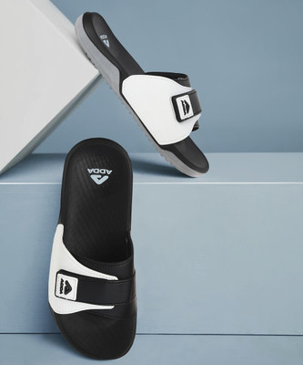 Adda Men Slides(Black , 6)