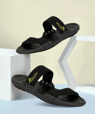 TREKIST Men Slides(Black , 9)